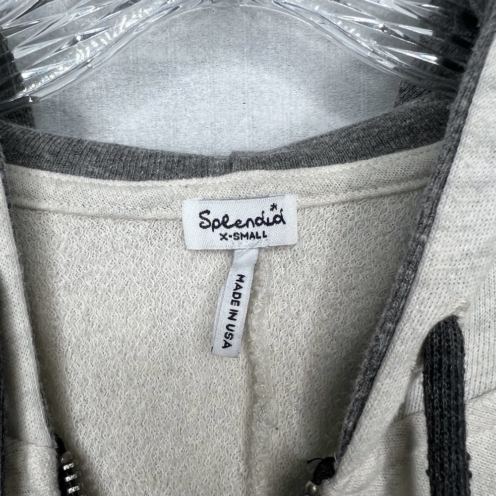 🍉 Splendid Colorblock Full Zip Hoodie - Picture 3 of 4